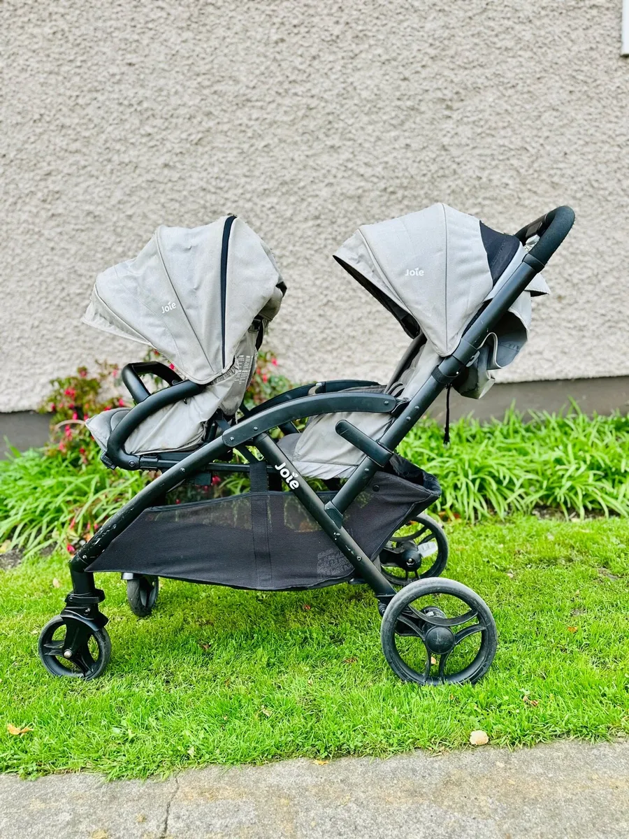 Joie Double Buggy - Rain cover included - Image 1