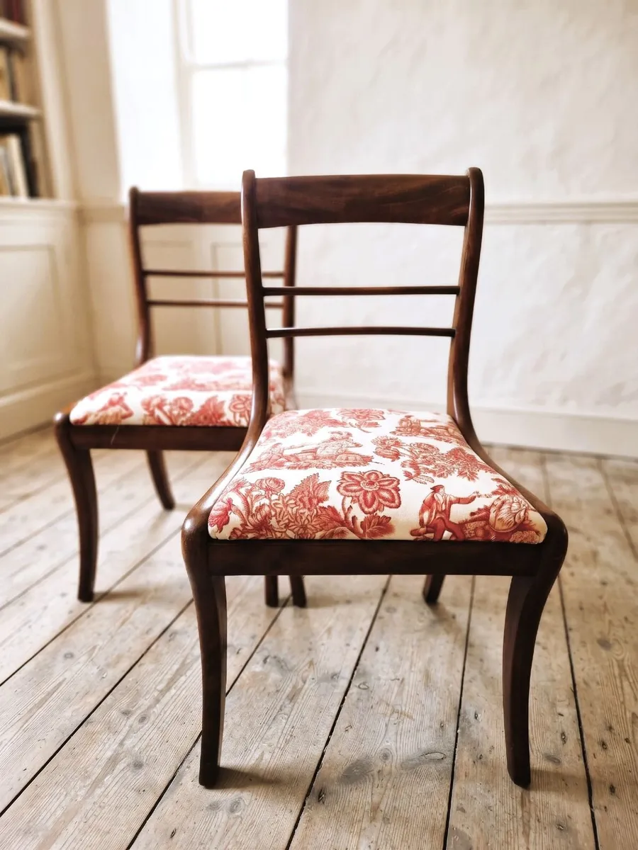 Pair of Regency Chairs- Circa 1820