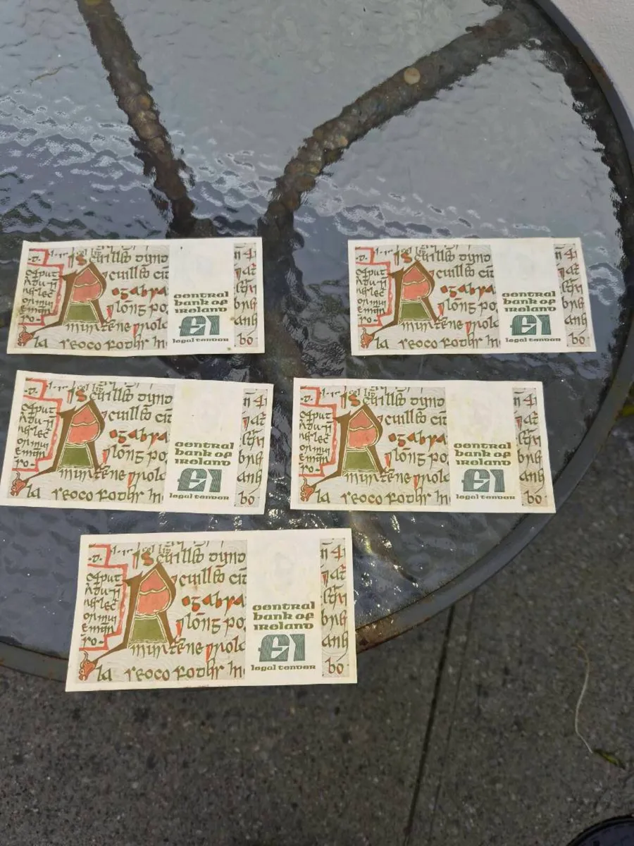 5 old pound noats - Image 2