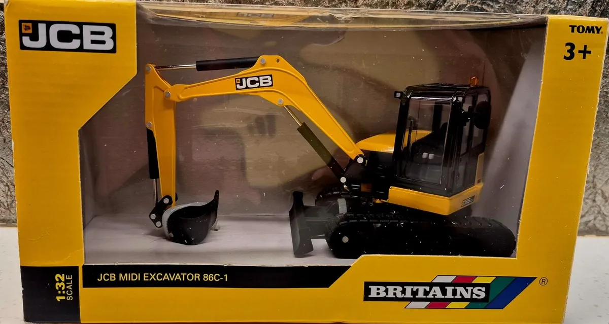 Britains JCB 86C-1 Midi Excavator model - Image 1