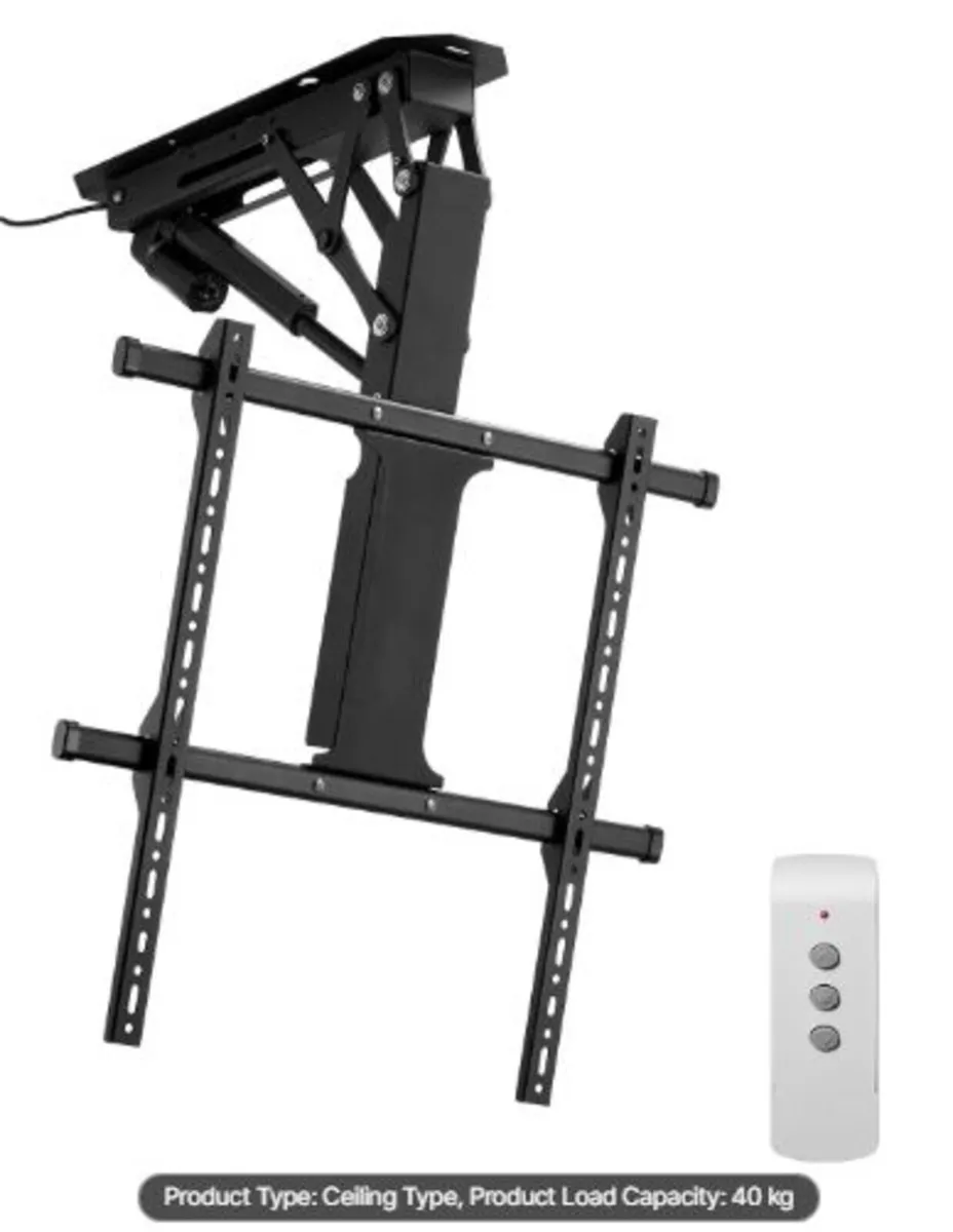 Motorized Ceiling TV Mount, TV Wall Mount for 32 - Image 1