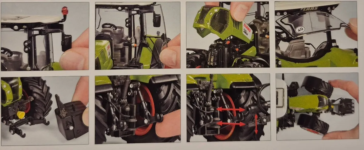 Claas 640 Arion tractor model - Image 3