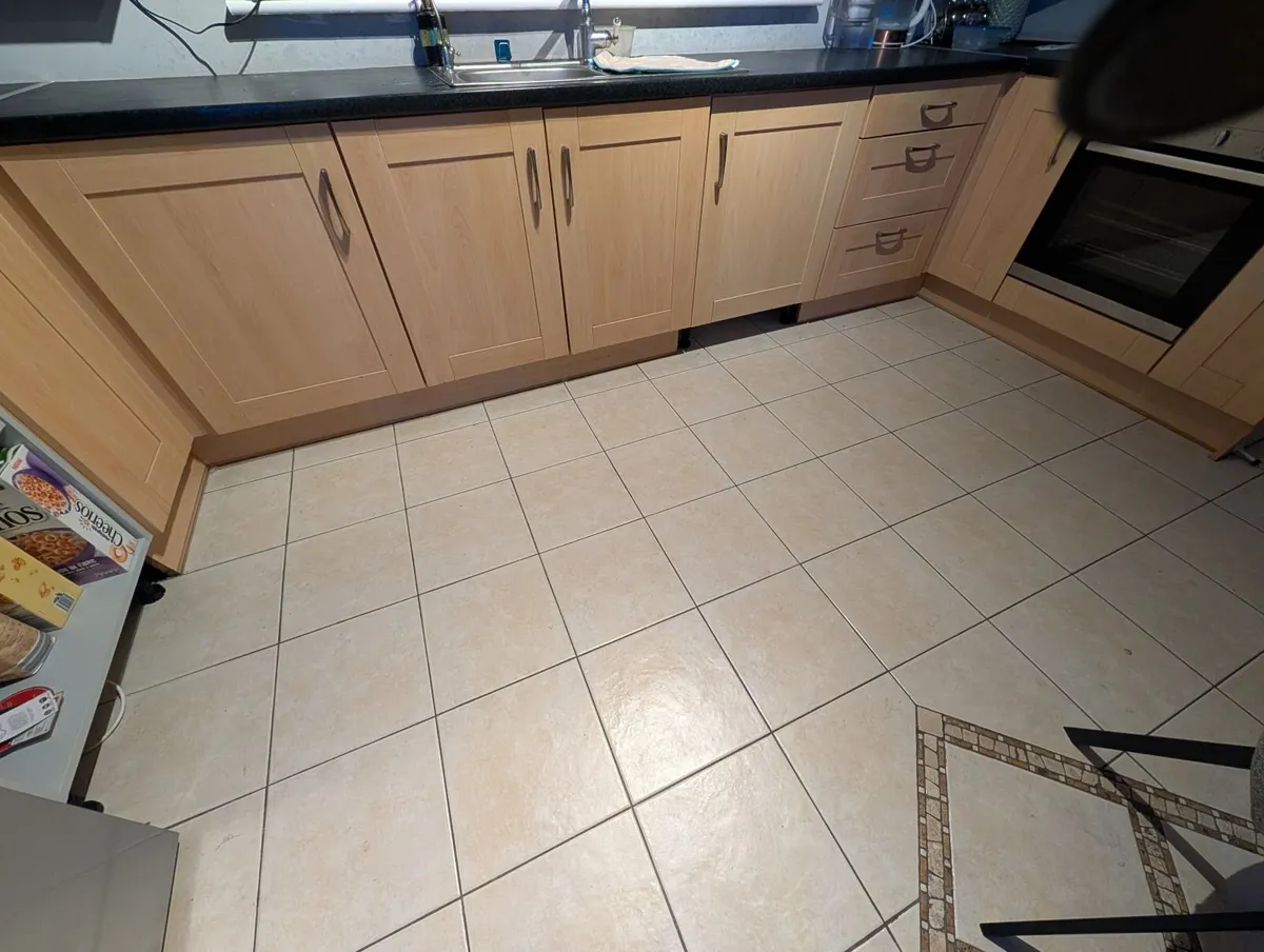 Beech  kitchen shaker doors - Image 3