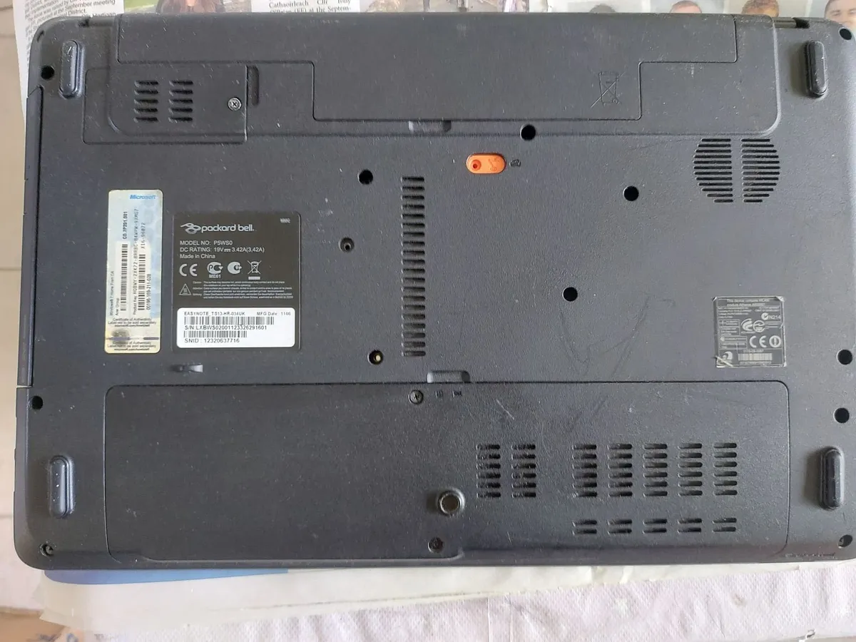 Packard Bell 15.6" Laptop, Model P5WS0, 6GB 500GB - Image 3