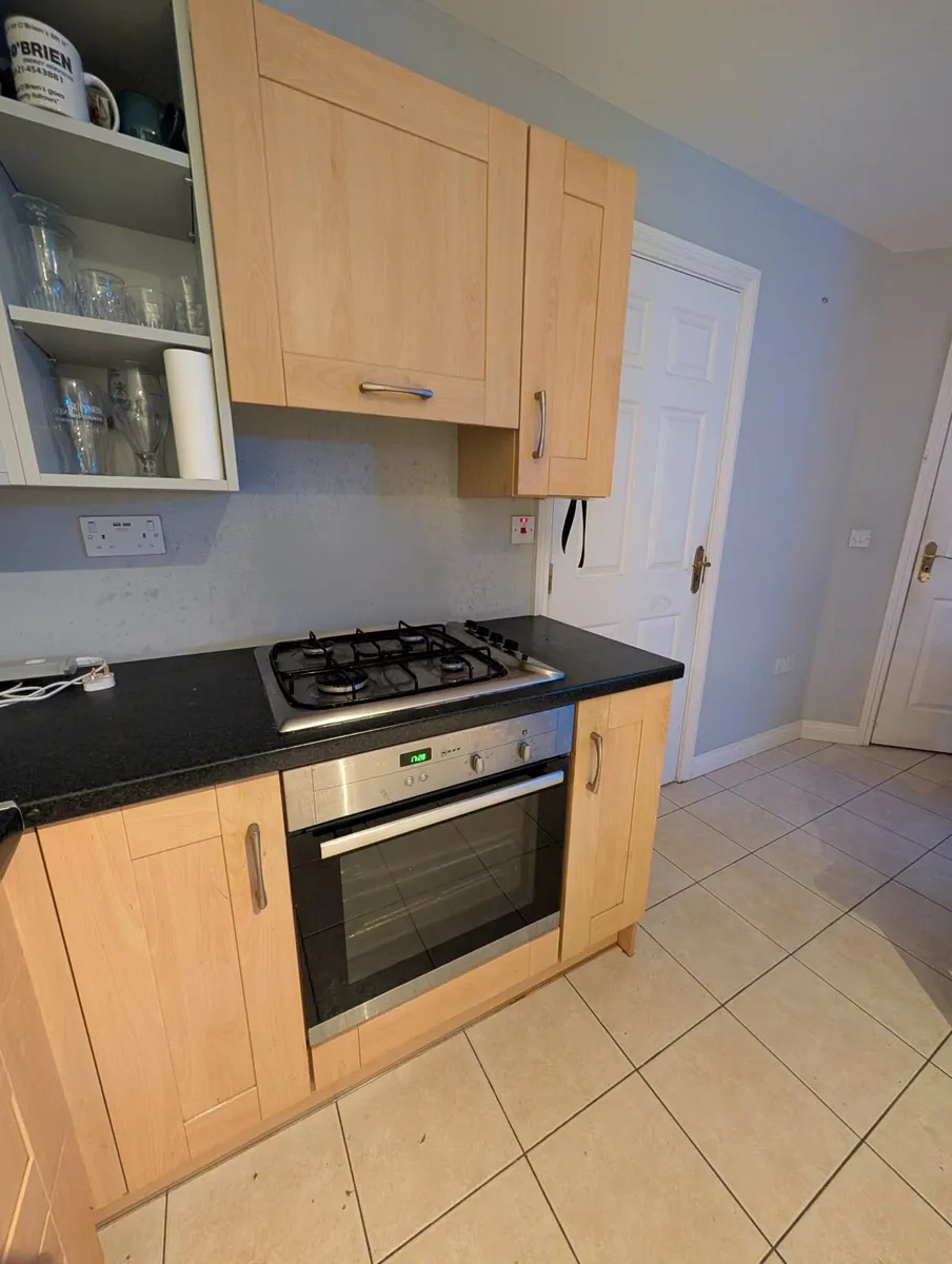 Beech  kitchen shaker doors - Image 2