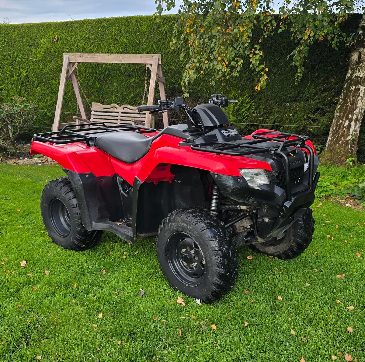 Honda 4x4 quad 420 - Image 2