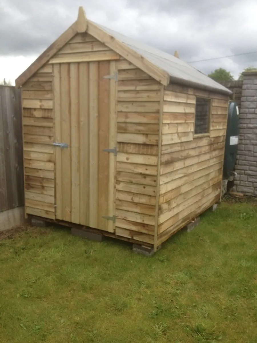 GARDEN SHED SALE !! 8ft x 6ft RUSTIC ONLY €535.00 - Image 3