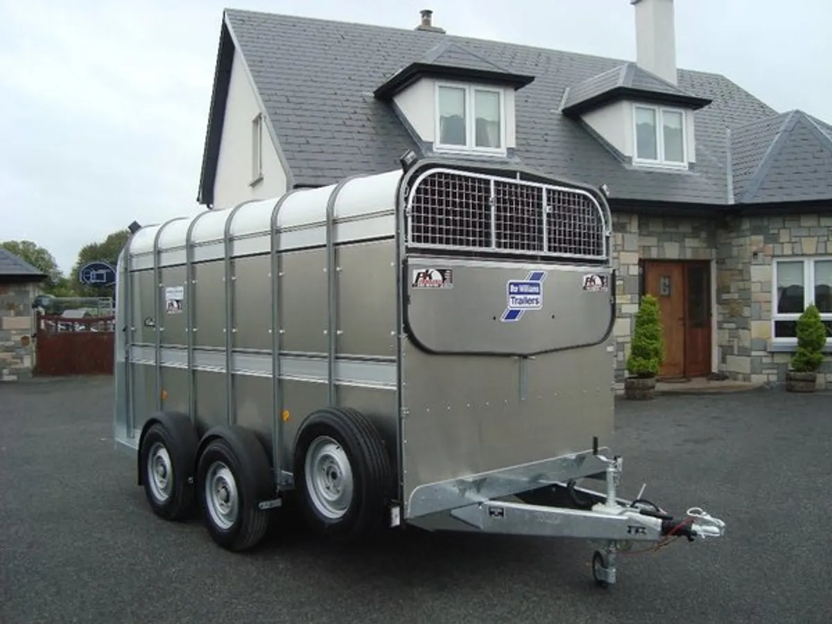 PKS IFOR WILLIAMS 12'x5'10''LIVESTOCK TRAILER - Image 1