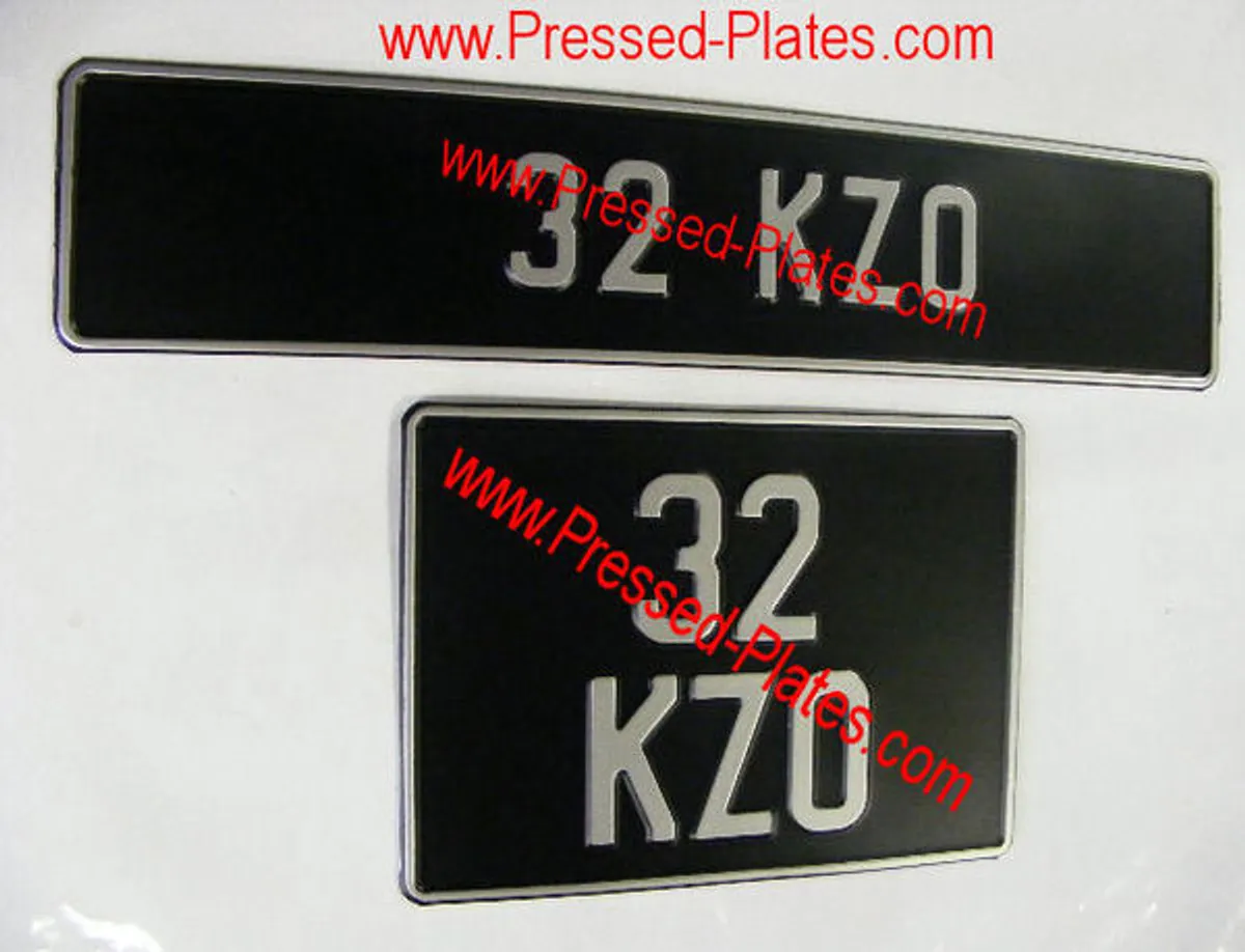 Vintage Pressed Number Plates at NowPlates.com - Image 4