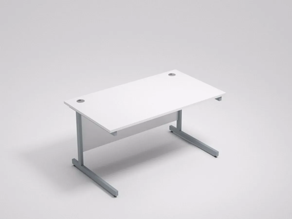 NEW WHITE Office Furniture (Desks from €160) - Image 2