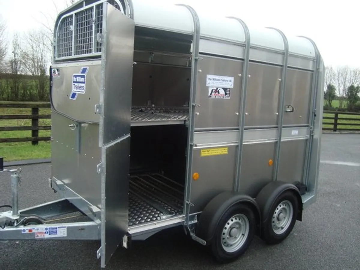 PK'S-IFOR WILLIAMS 8'x5' LIVESTOCK TRAILER - Image 4