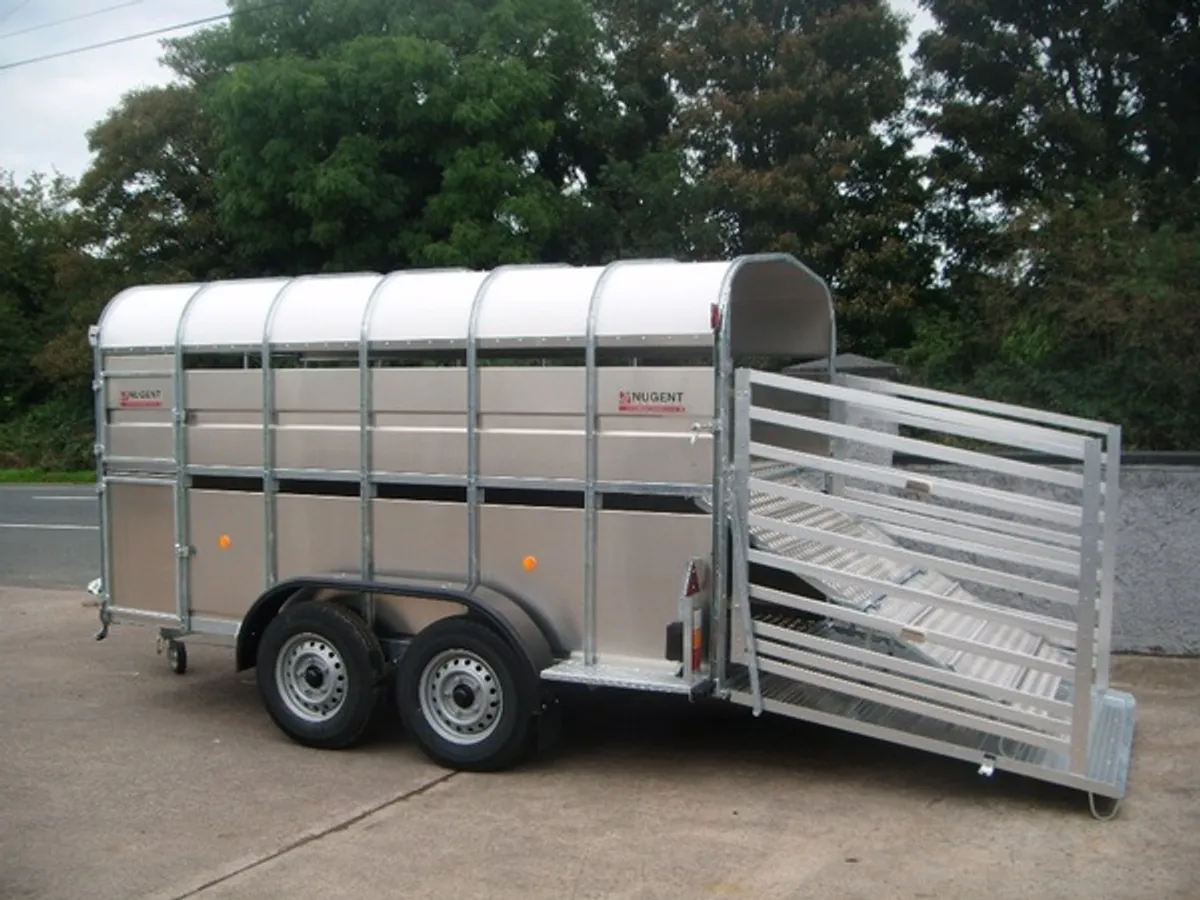 New Nugent Livestock Trailers. FINANCE AVAILABLE - Image 3