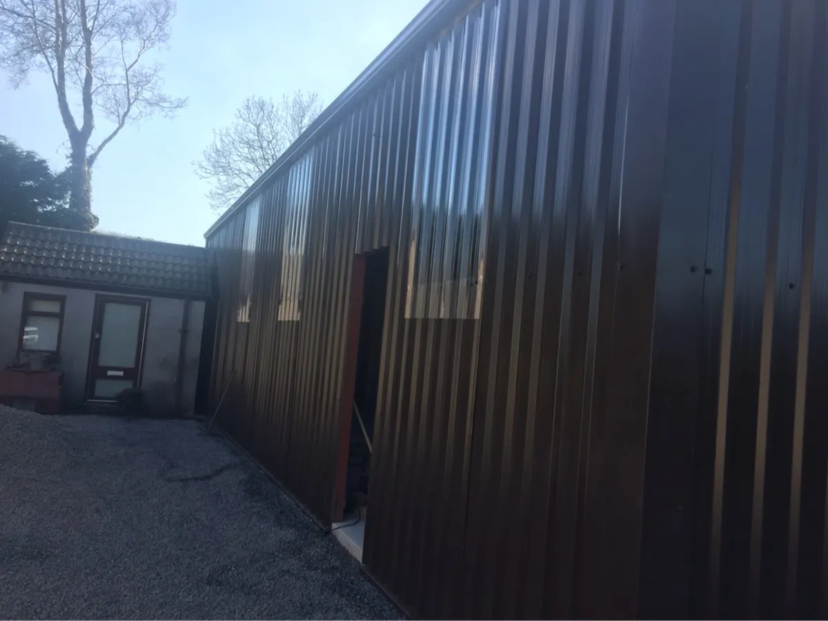 40ft x 20ft x 12ft new kit shed - Image 4