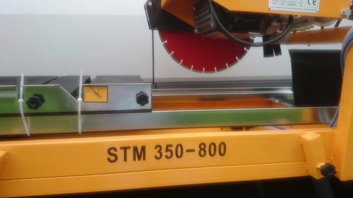 Stone/tiles cutting machines  STM350/800 - 450/700 - Image 3