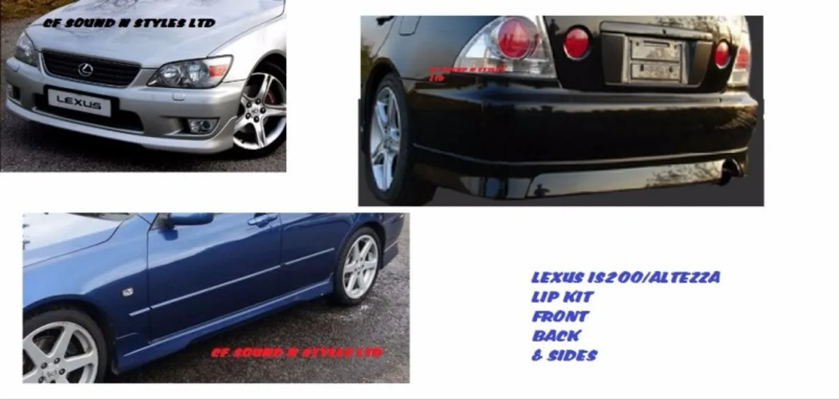 LEXUS IS200 Altezza Bodystyling Lowering Lightin - Image 1