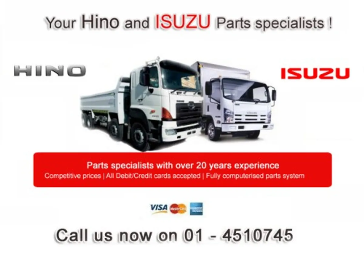 HINO AND ISUZU PARTS