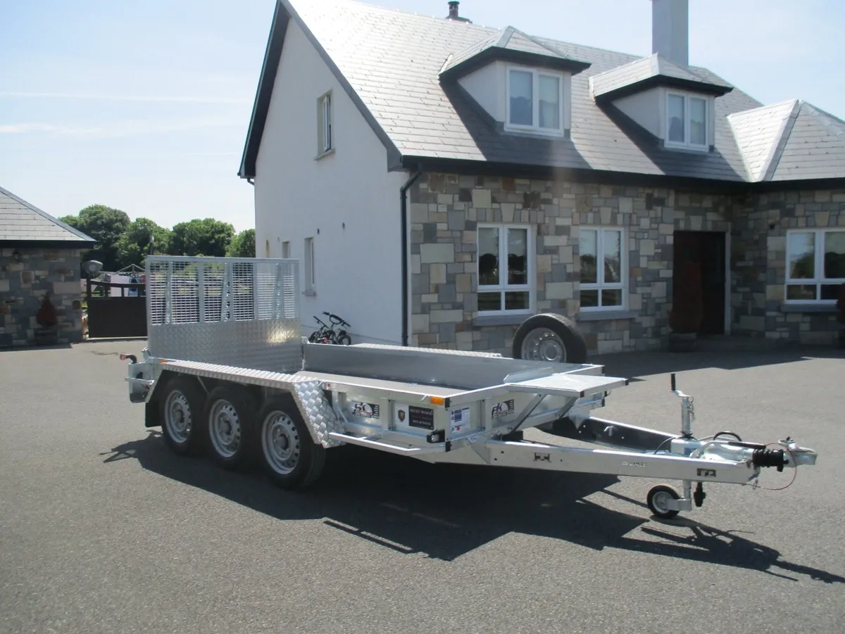 PK'S- IFOR WILLIAMS GP126 TRI-AXLE PLANT TRAILER - Image 1