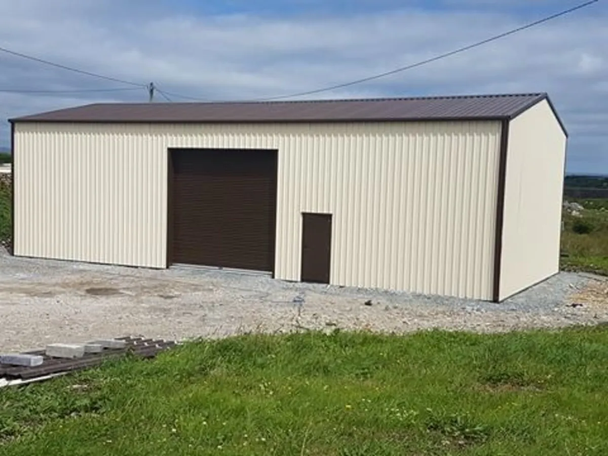 New 18m  x  9m  x  4.9m eves - Image 1