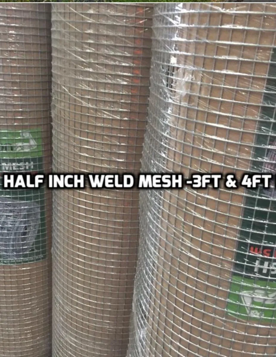 ‼️ Weld mesh Rolls ‼️ Hens-Birds- Fox- Dog- Garden - Image 3
