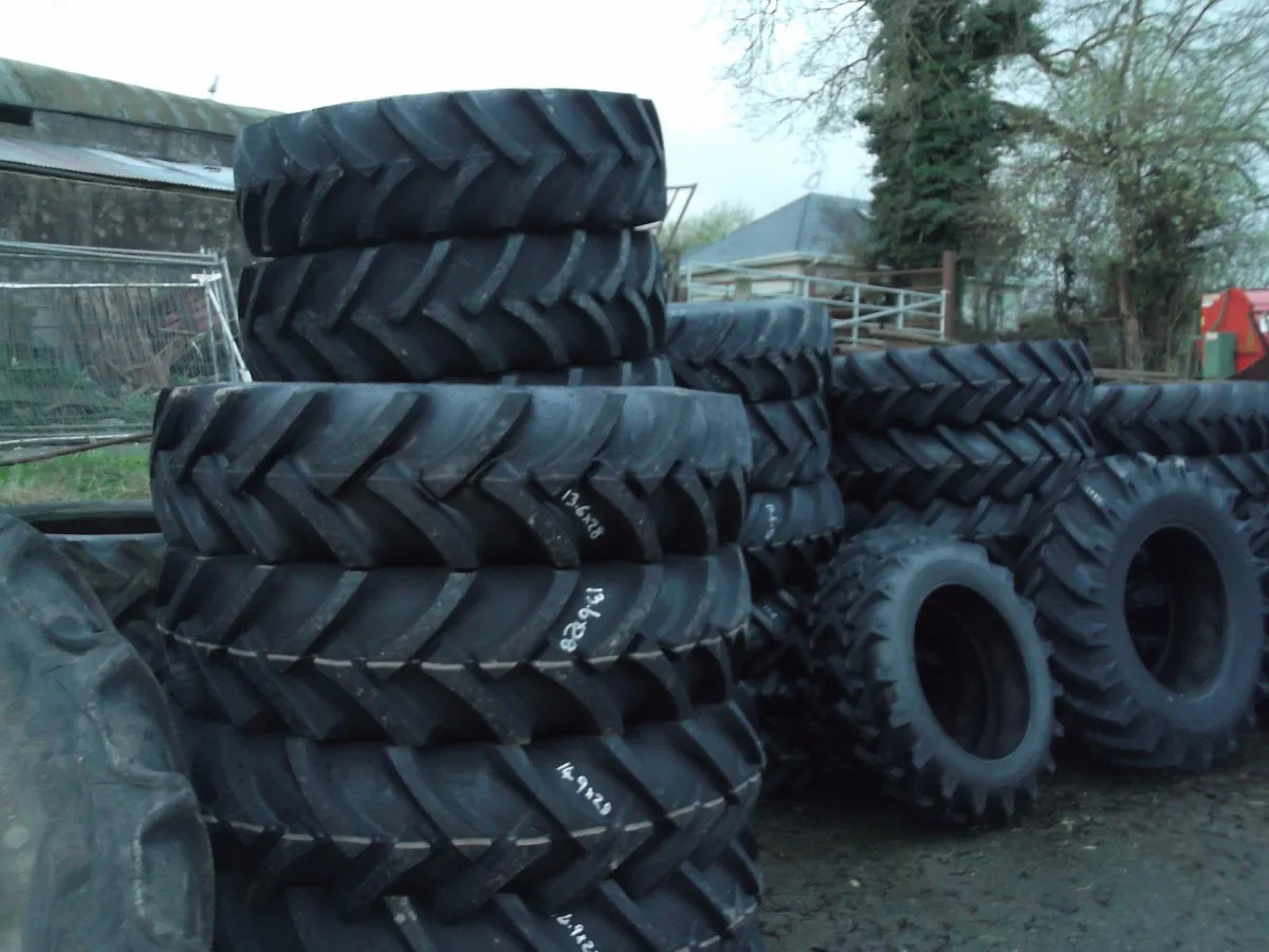 NEW/ PARTWORN TRAILOR / TRACTOR TYRES IN ALL SIZES - Image 4