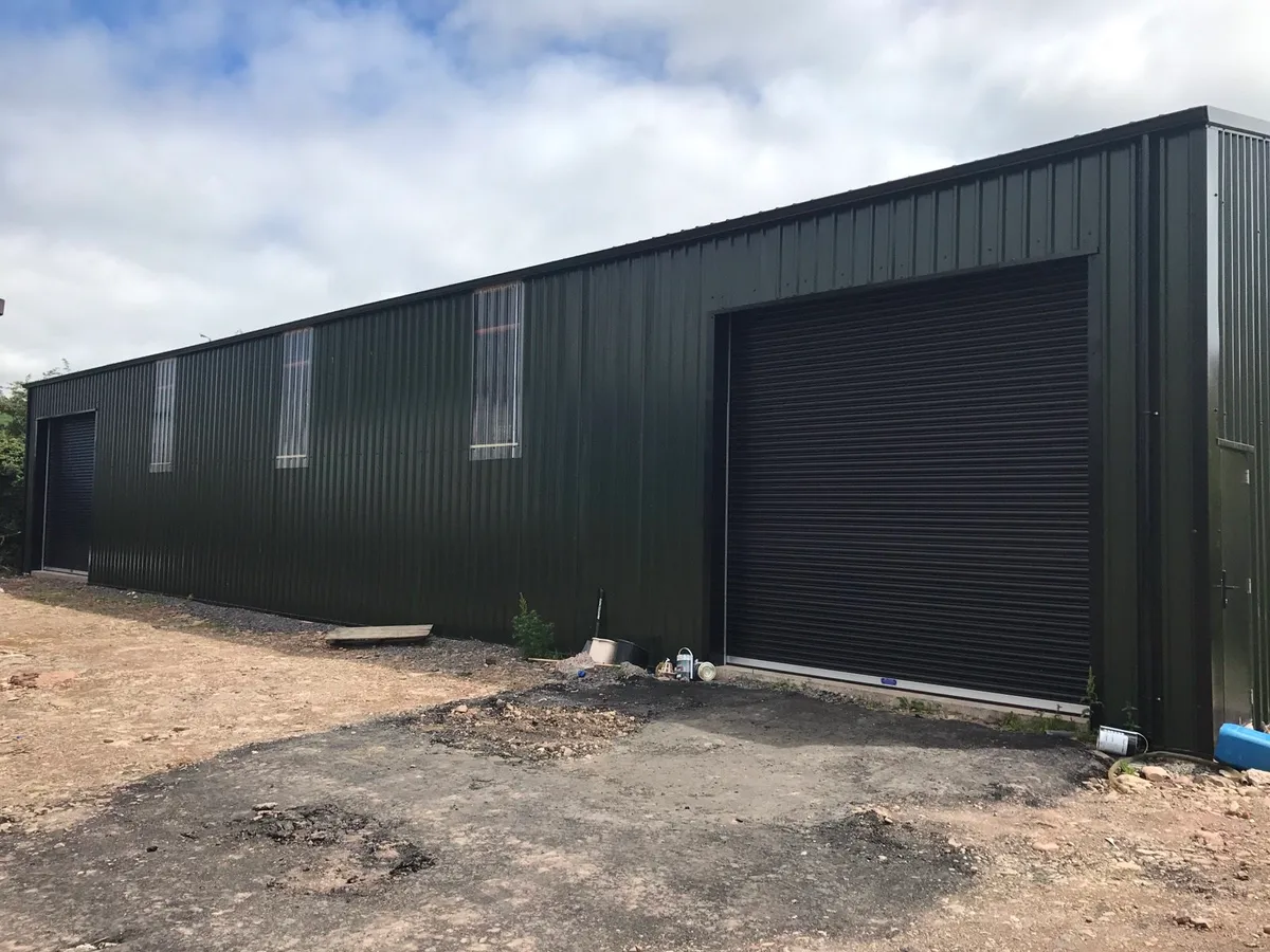 5 bays x 40ft x 13ft eves A roof - Image 3