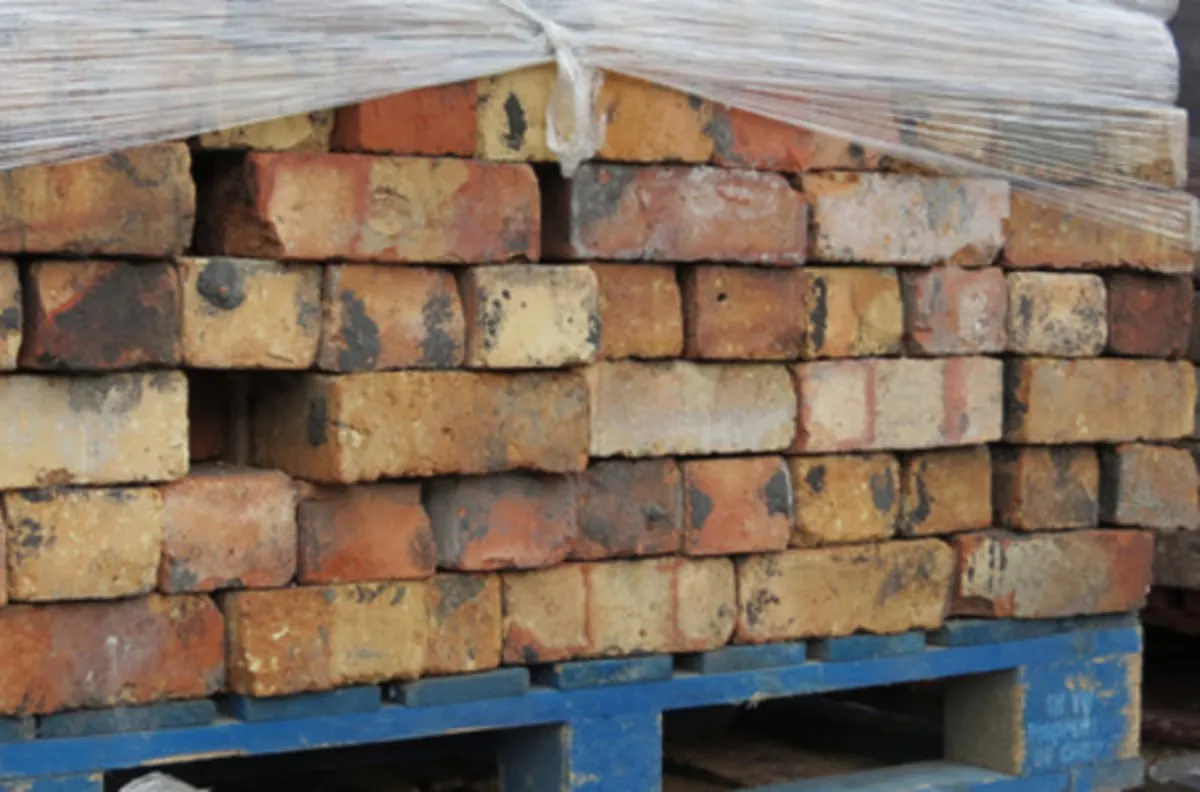 Bright Orange / Yellow Reclaimed Belfast Bricks - Image 2