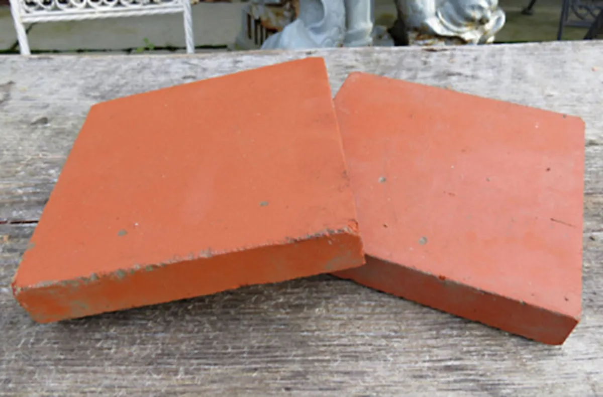 Red Quarry Tiles 6x6 - Image 2