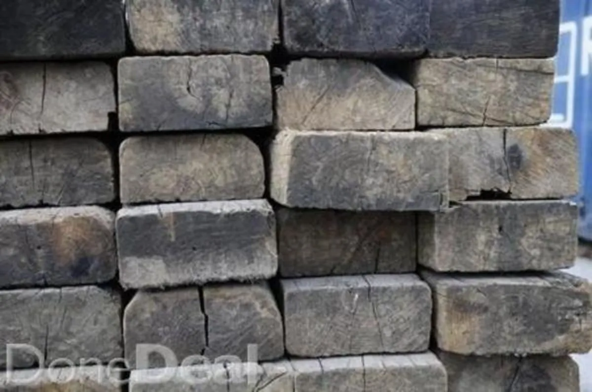 Reclaimed Railway Sleepers - Image 2