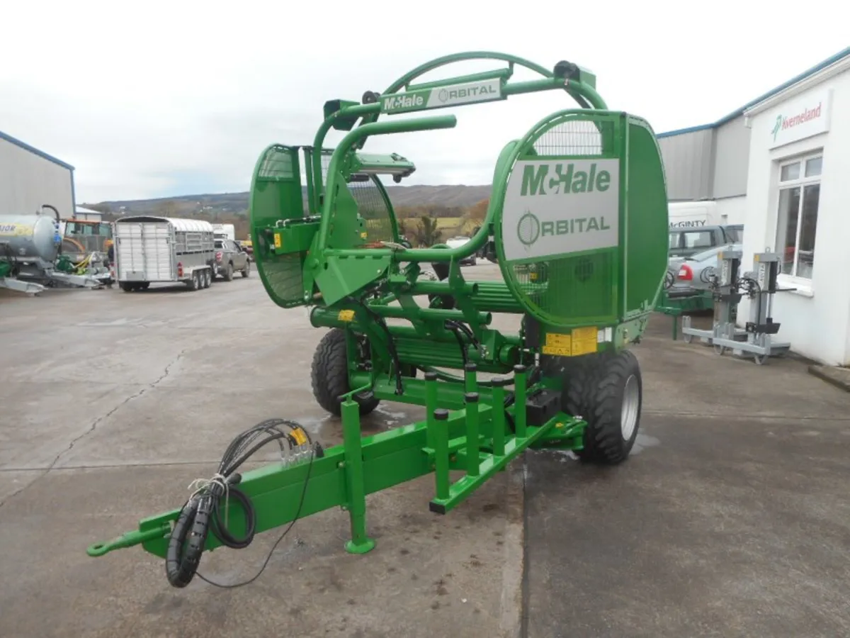 *NEW* McHale Orbital Round Bale Wrapper - Image 4