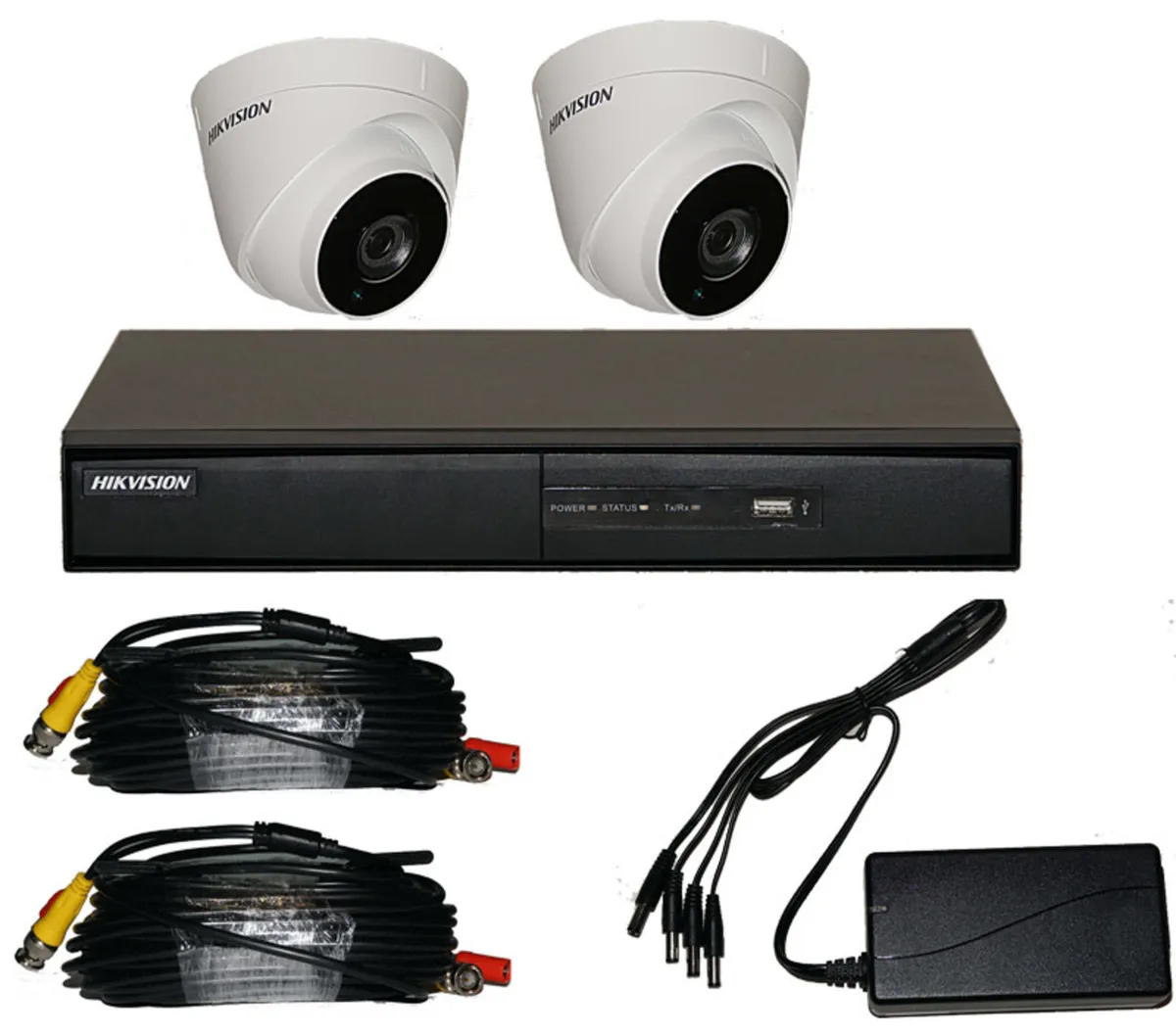 HIKVision 2 Camera HD CCTV Kit - Image 1