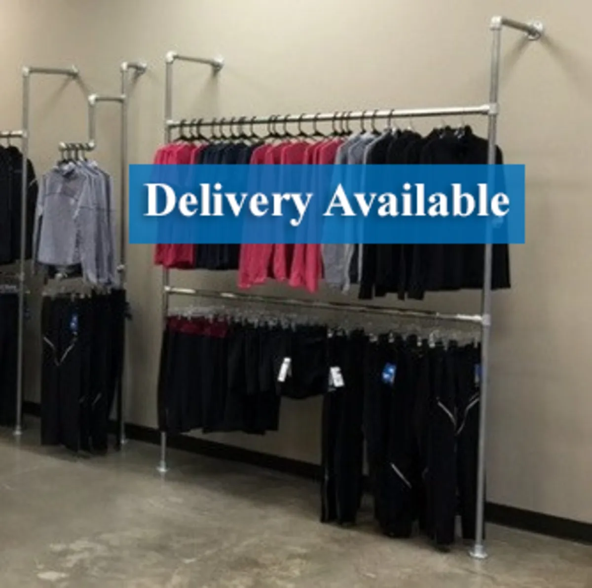 Heavy Duty Clothes Rail -Cut To Size and Delivered - Image 4