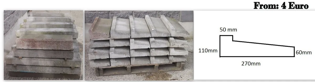 Concrete: sills,  caps & manhole ring - Image 2