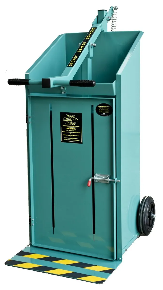 Ceco MiniPak Baler / Plastic Baler Compactor - Image 1