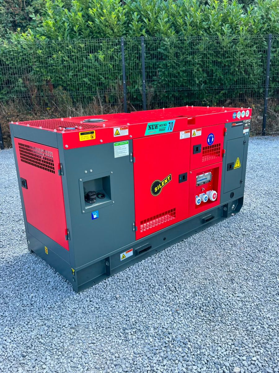 70kVA SILENT DIESEL GENERATOR – NEW / UNUSED