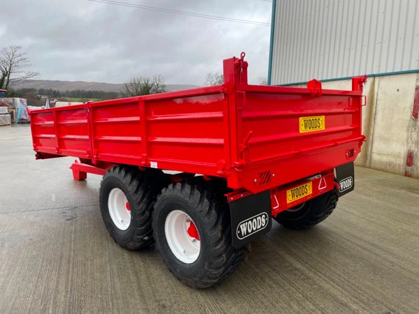Woods 14 x 7'6 HD Tipping Trailer 248166109