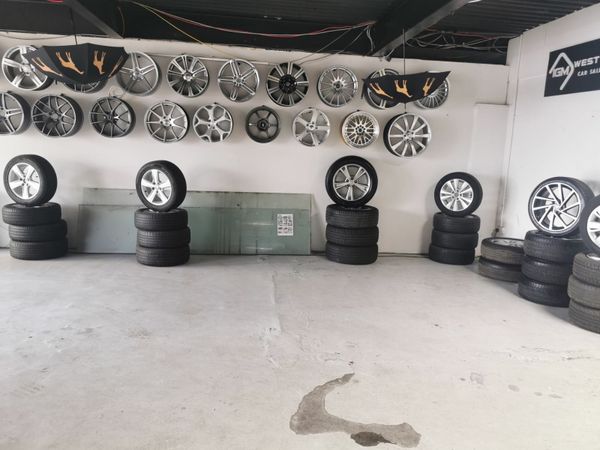 AUDI/SKODA /VW 4 TYRES  ALL MOST NEW 205/55R16 270962639