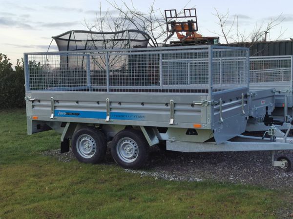 9 x 5 Twin Axle Dropside Trailer Braked 272032015