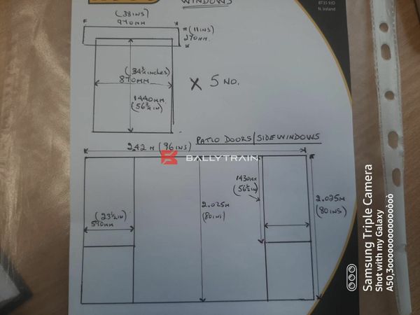 Complete set of Blinds and Curtains 276035358