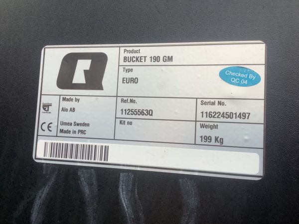 New Quicke buckets 285749392