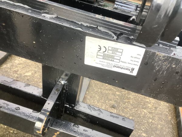 Pallet forks with euro brackets 286996500