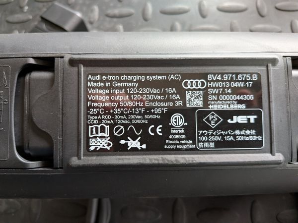 Genuine Audi EV Charging Unit 362743718