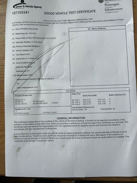 FORD RANGER 2.0D EBL 213 WILDTRAK (NO VAT) 368607513