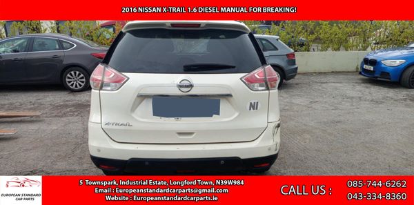 2016 NISSAN X-TRAIL 1.6 DIESEL FOR BREAKING 369227155