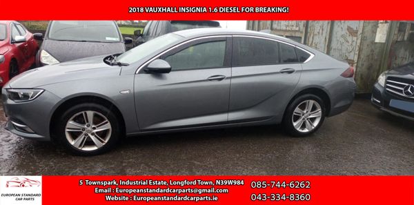 2018 VAUXHALL INSIGNIA 2.0D FOR BREAKING! 369322600