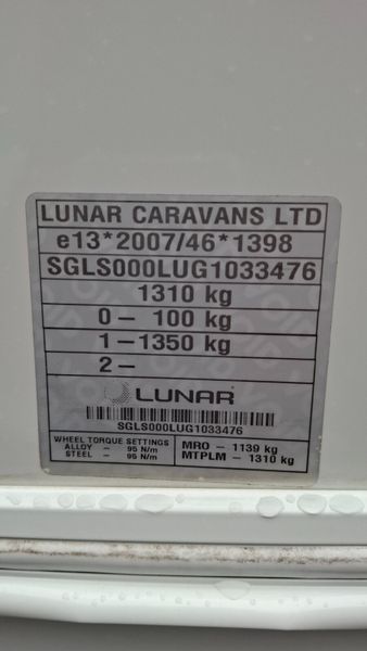 Lunar Quasar 4 berth caravan 375131400