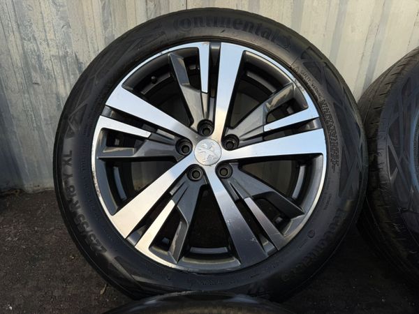 2016-2024 PEUGEOT 3008 / 5008 18" ALLOY WHEELS SET 375658701