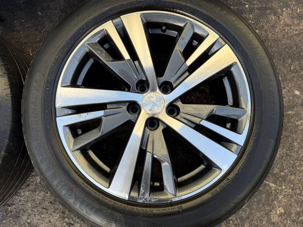 2016-2024 PEUGEOT 3008 / 5008 18" ALLOY WHEELS SET 375658704