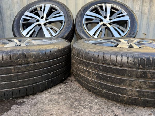 2016-2024 PEUGEOT 3008 / 5008 18" ALLOY WHEELS SET 375658710