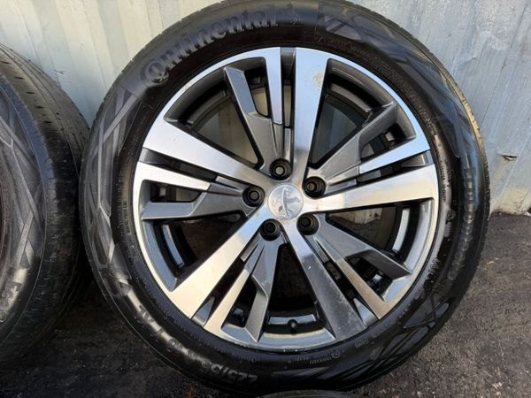 2016-2024 PEUGEOT 3008 / 5008 18" ALLOY WHEELS SET 375658713