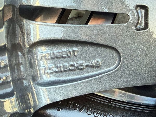 2016-2024 PEUGEOT 3008 / 5008 18" ALLOY WHEELS SET 375658716